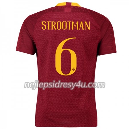 Fotbalový Dres AS Řím Strootman 6 Domácí 2018/19